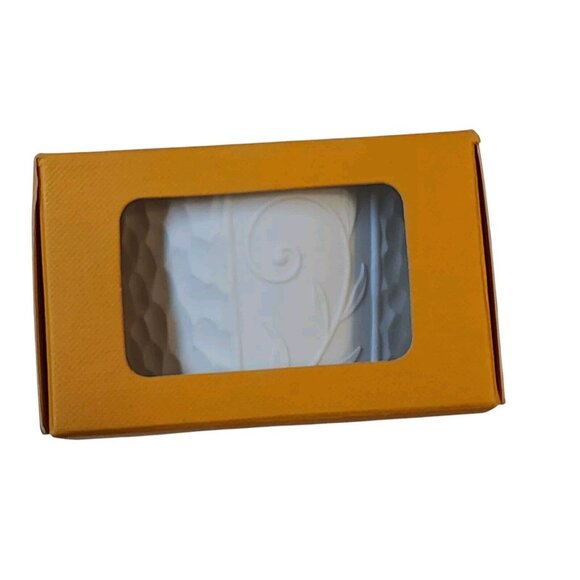 French Limoge small White Candle Holder Medard de Noblat - Picture 5 of 12